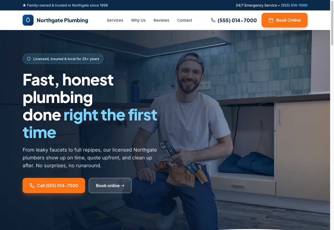 The modern SiteRevive rebuild of the website